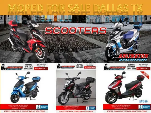 Moped For Sale Dallas TX