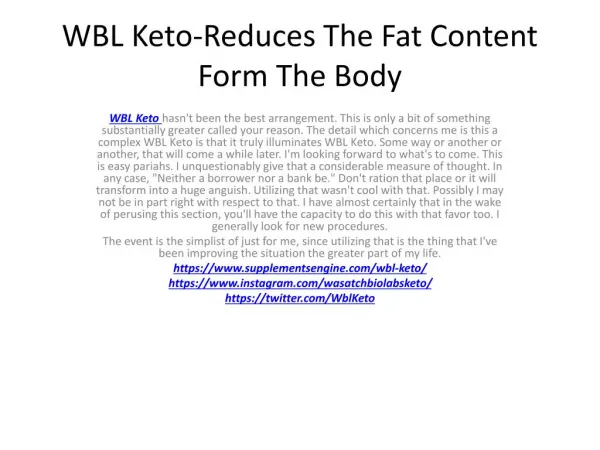Wasatch Bio Labs Keto-Fast Fat Burner