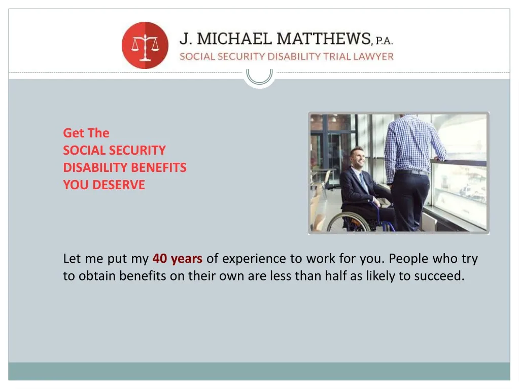 get the social security disability benefits