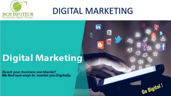 Best Digital Marketing company in South Delhi | MCM InfoTech