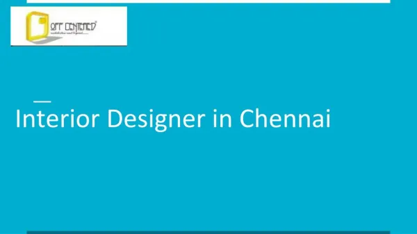 Interior Designer in Chennai, India - Offcentered