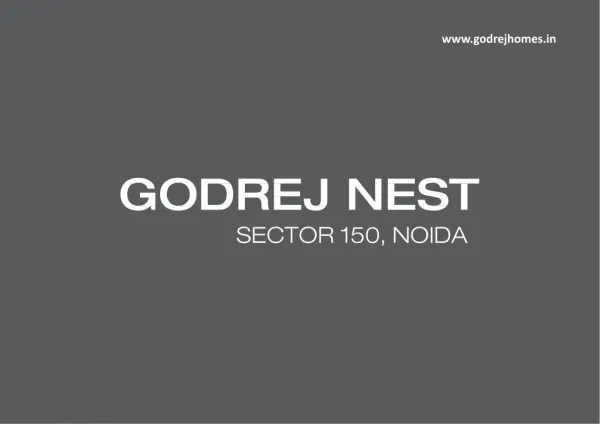 Find Luxury Apartments in Godrej Nest Sector 150 Noida.