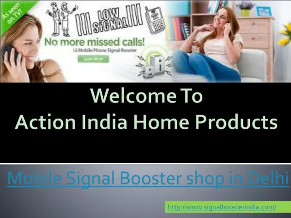 Mobile Signal Booster shop in Delhi