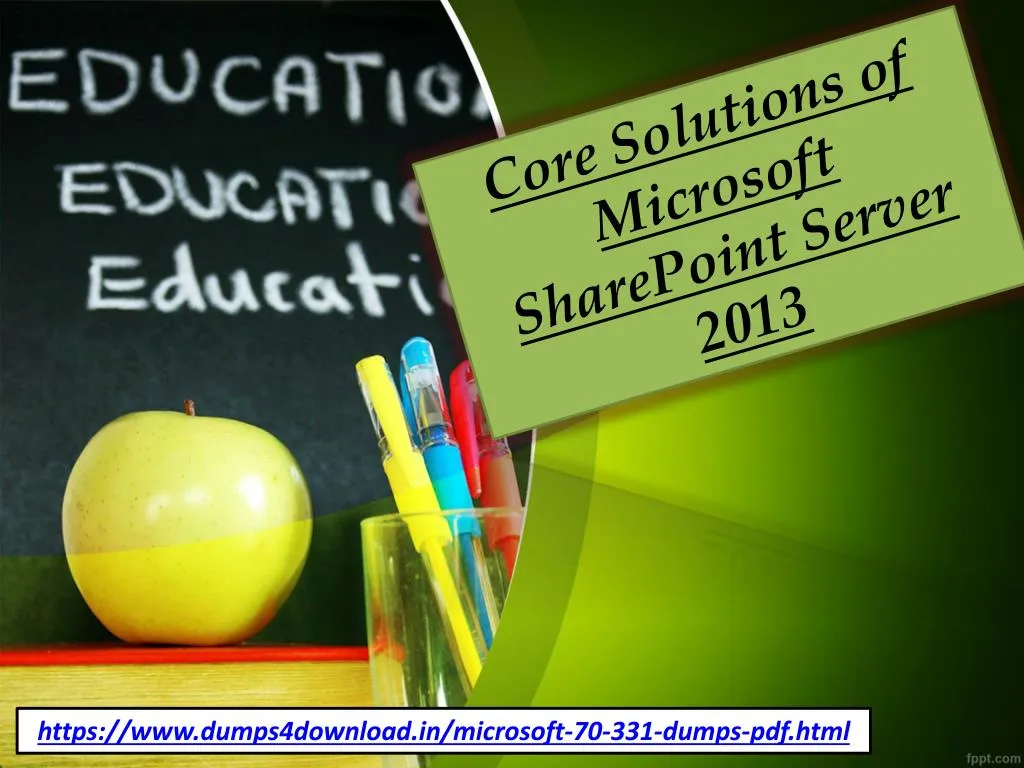 core solutions of microsoft sharepoint server 2013