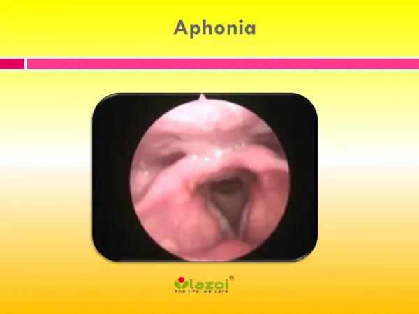 Aphonia