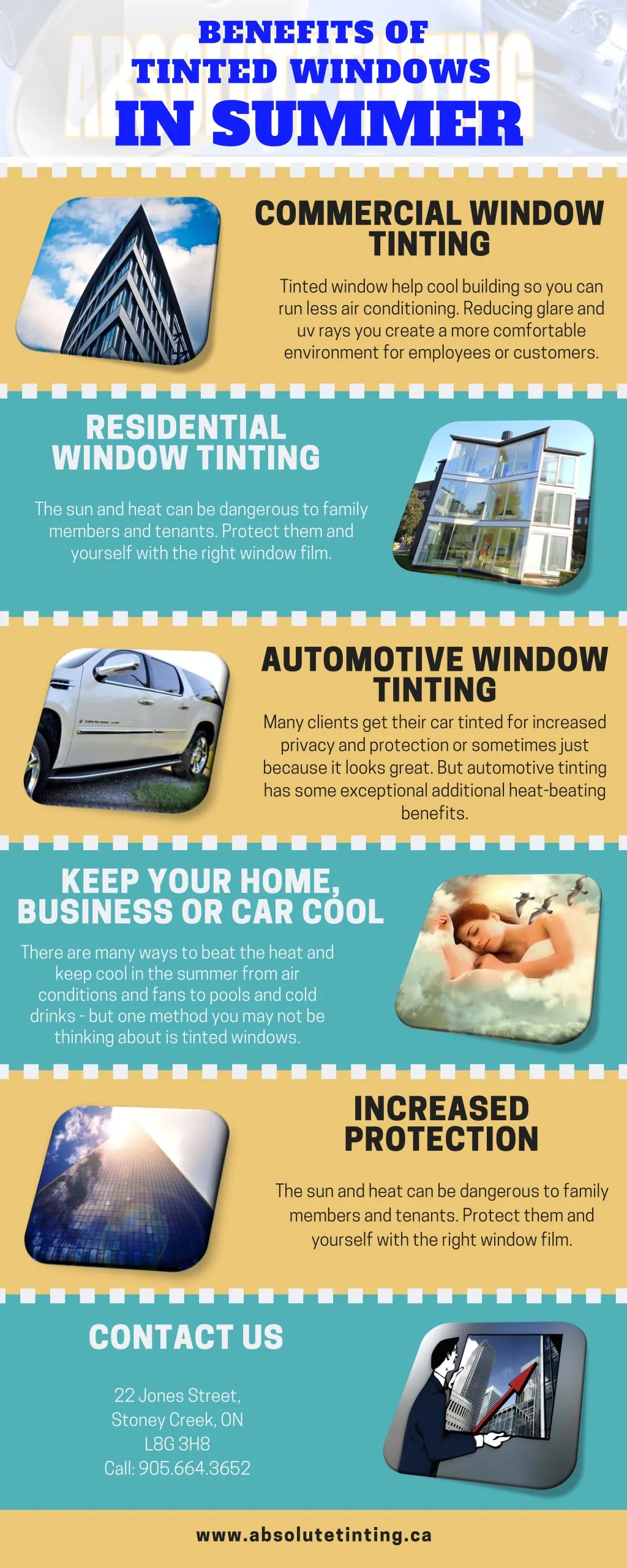 benefits of tinted windows in summer
