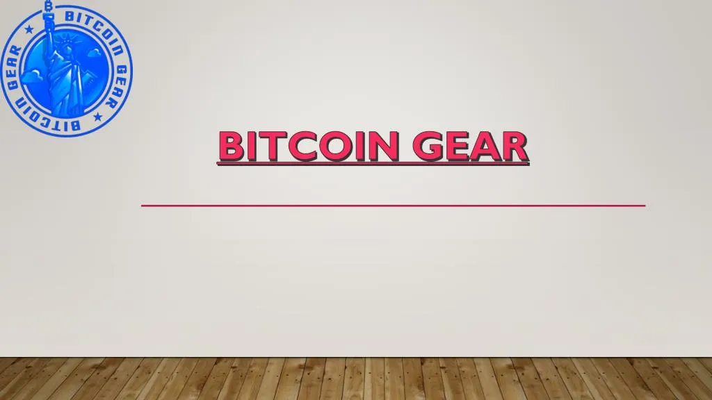 bitcoin gear