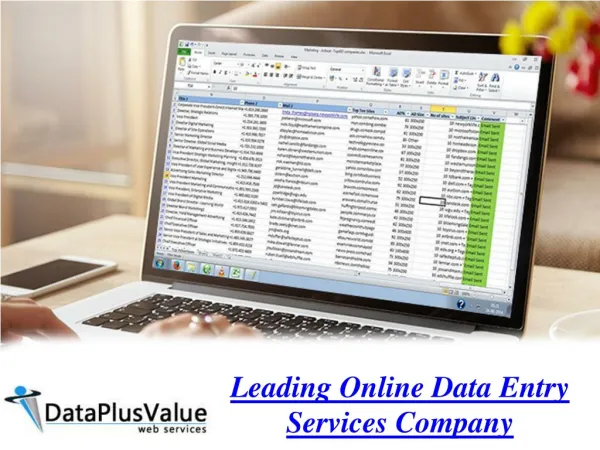 Select the Leading Data Entry Company
