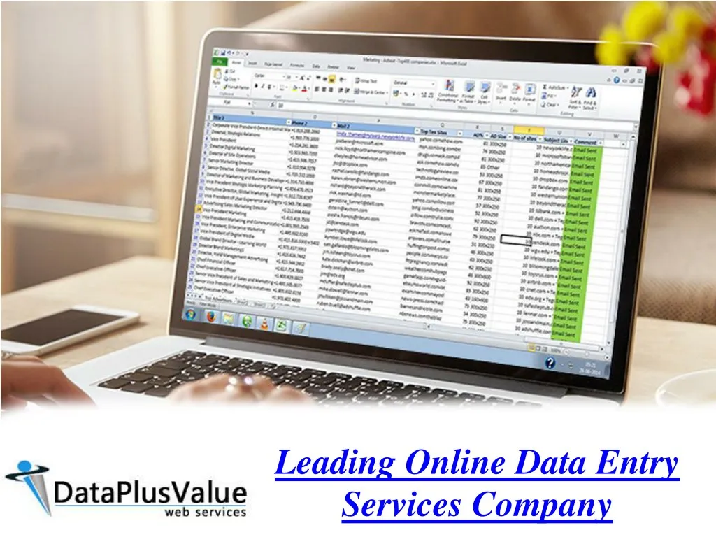 leading online data entry services company