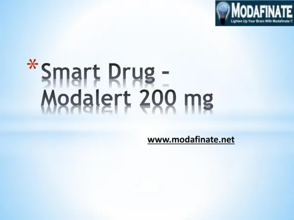 Smart Drug - Modalert 200 mg