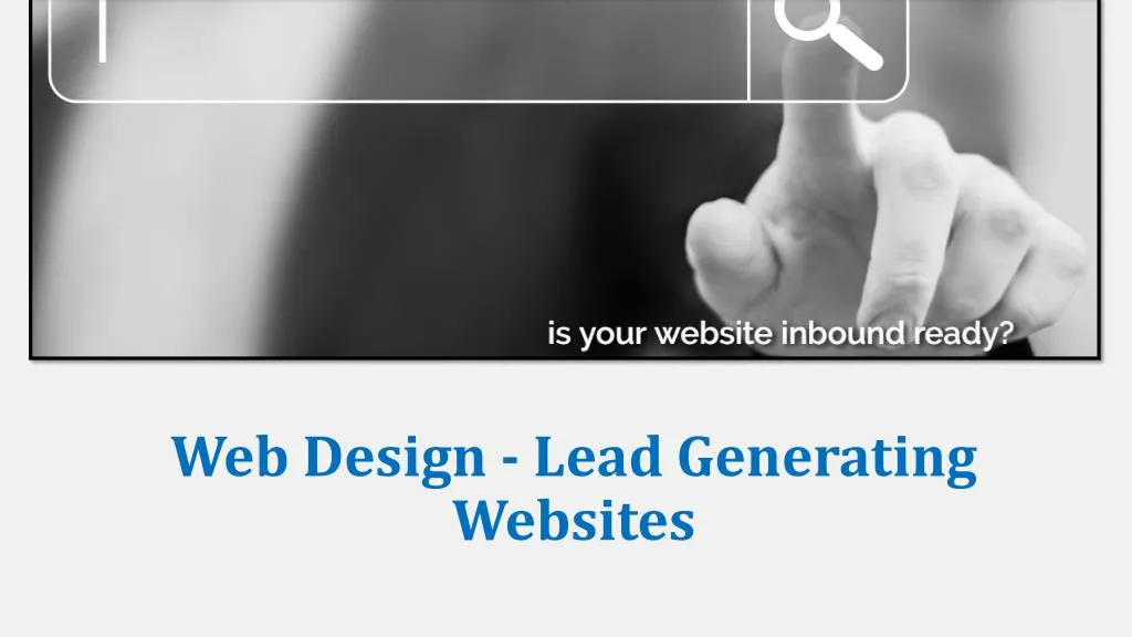 web design lead generating websites