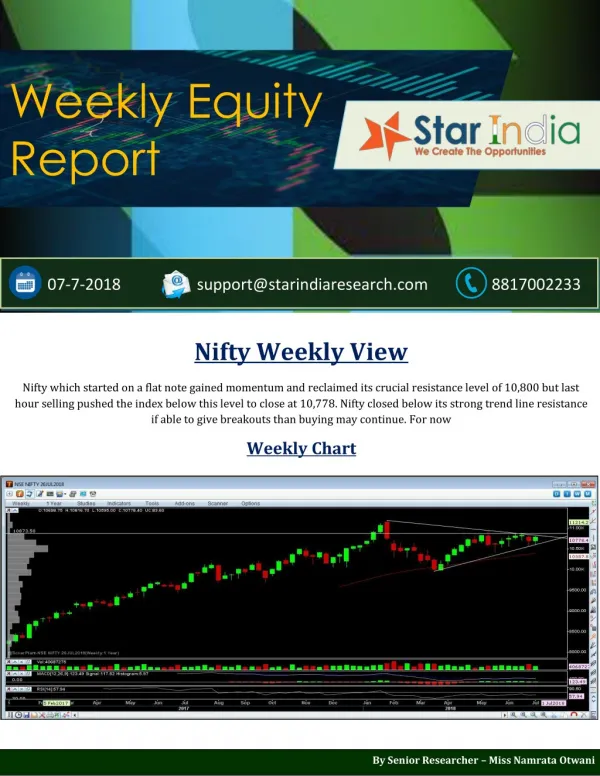 weekly equity report