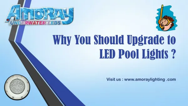 Why You Should Upgrade to LED Pool Lights ?