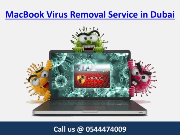 Call 0544474009 for MacBook virus removal service in Dubai