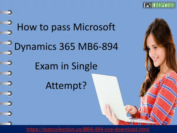 Microsoft Dynamics 365 MB6-894 Exam Questions Answers