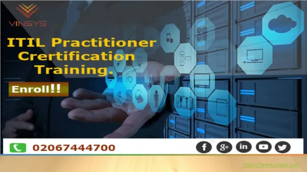 ITIL Practitioner Certification Training in Bangalore