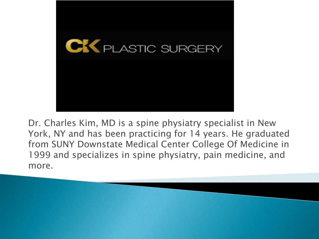 dr charles kim md is a spine physiatry specialist