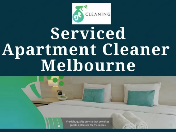 Best Serviced Apartment Cleaner in Melbourne