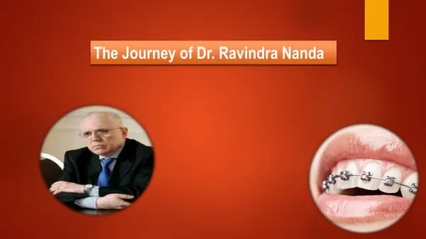 The Journey of Professor Ravindra Nanda