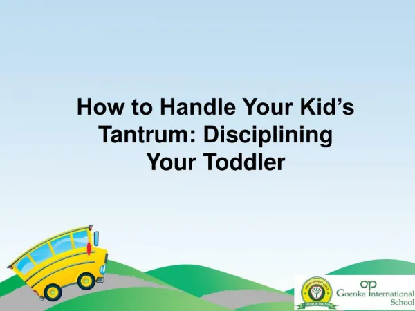 How to Handle Your Kid’s Tantrum: Disciplining Your Toddler