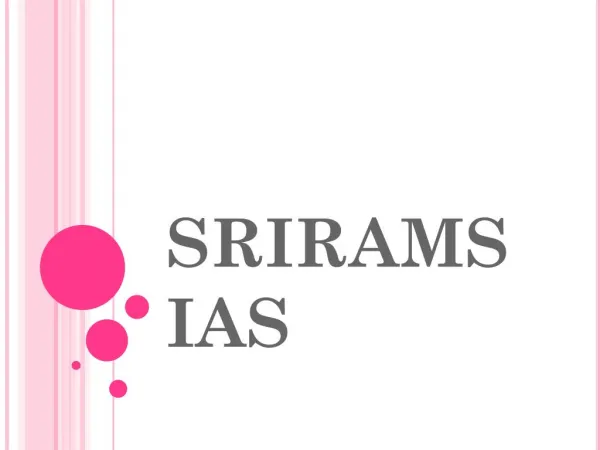 Sriram's IAS
