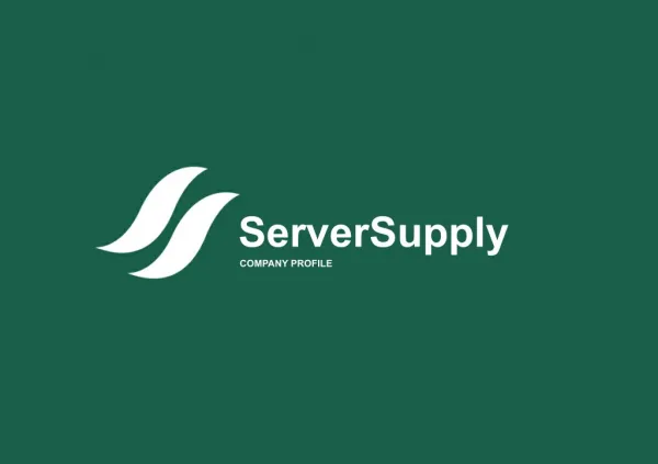Company Profile - Server Supply: An Emerging Server Support Company