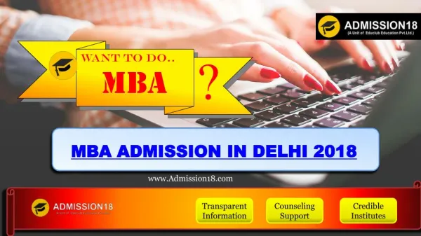 MBA Admission in Delhi - MBA Course | Admission18
