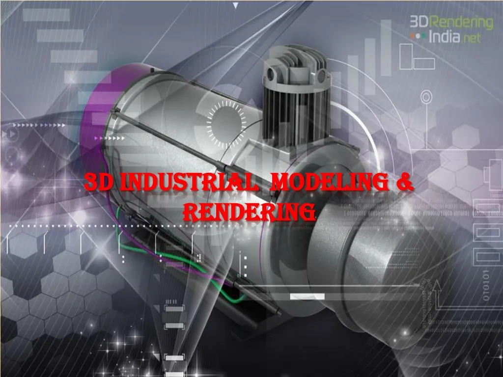 3d industrial modeling rendering