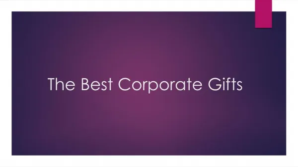 Trending Corporate Gifts