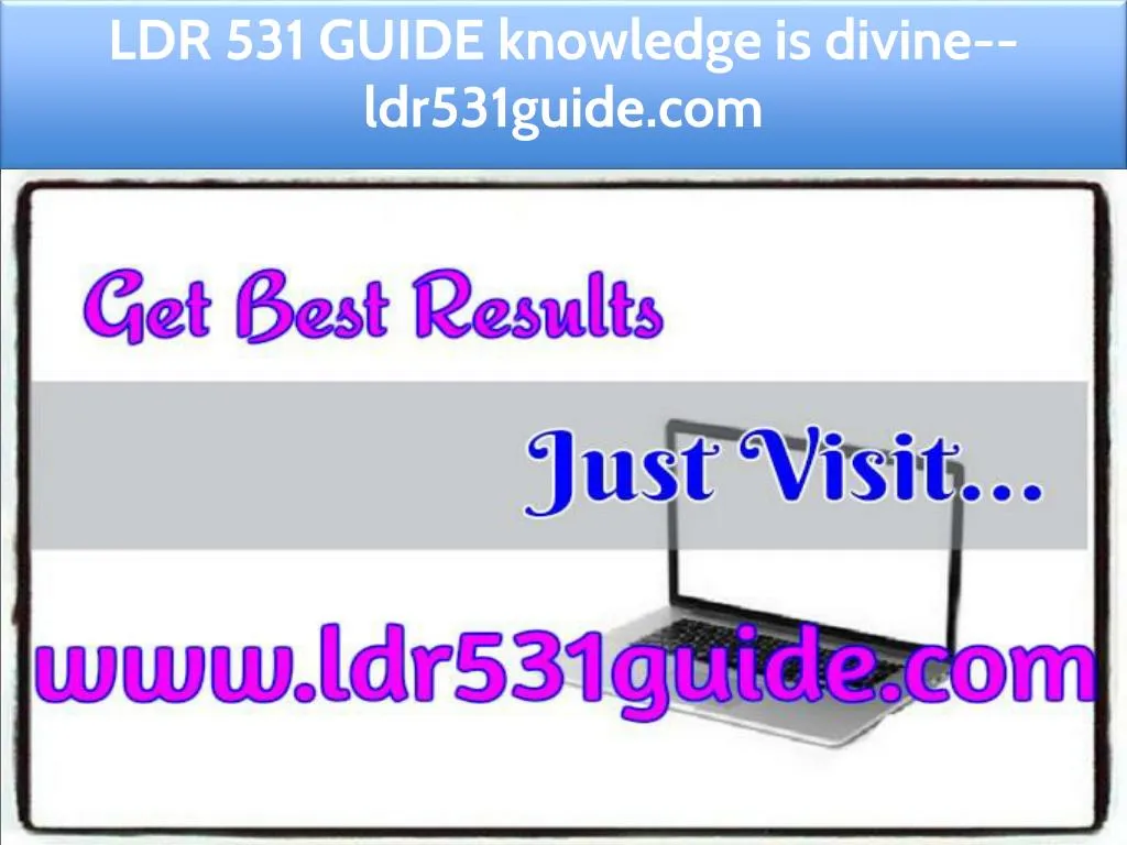 ldr 531 guide knowledge is divine ldr531guide com