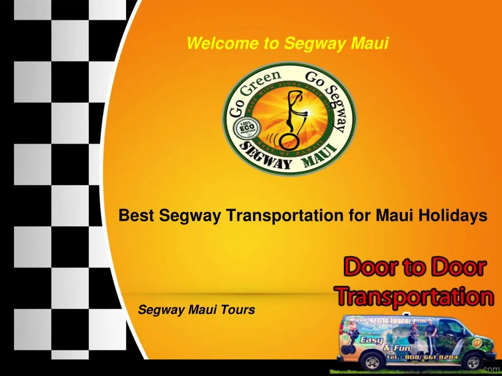 best segway transportation for maui holidays