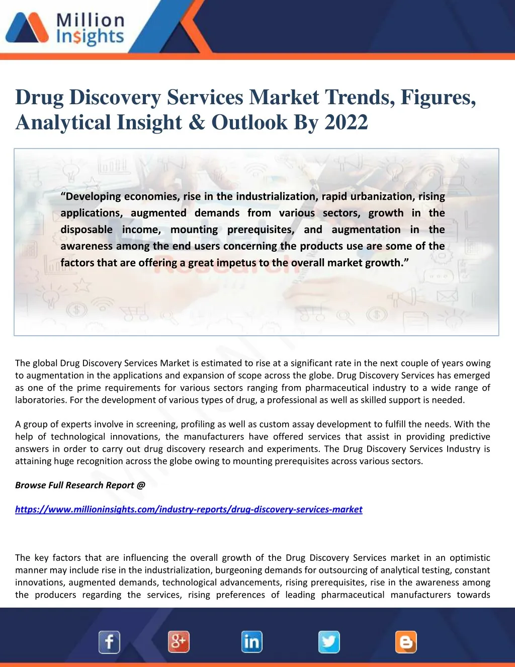 drug discovery services market trends figures