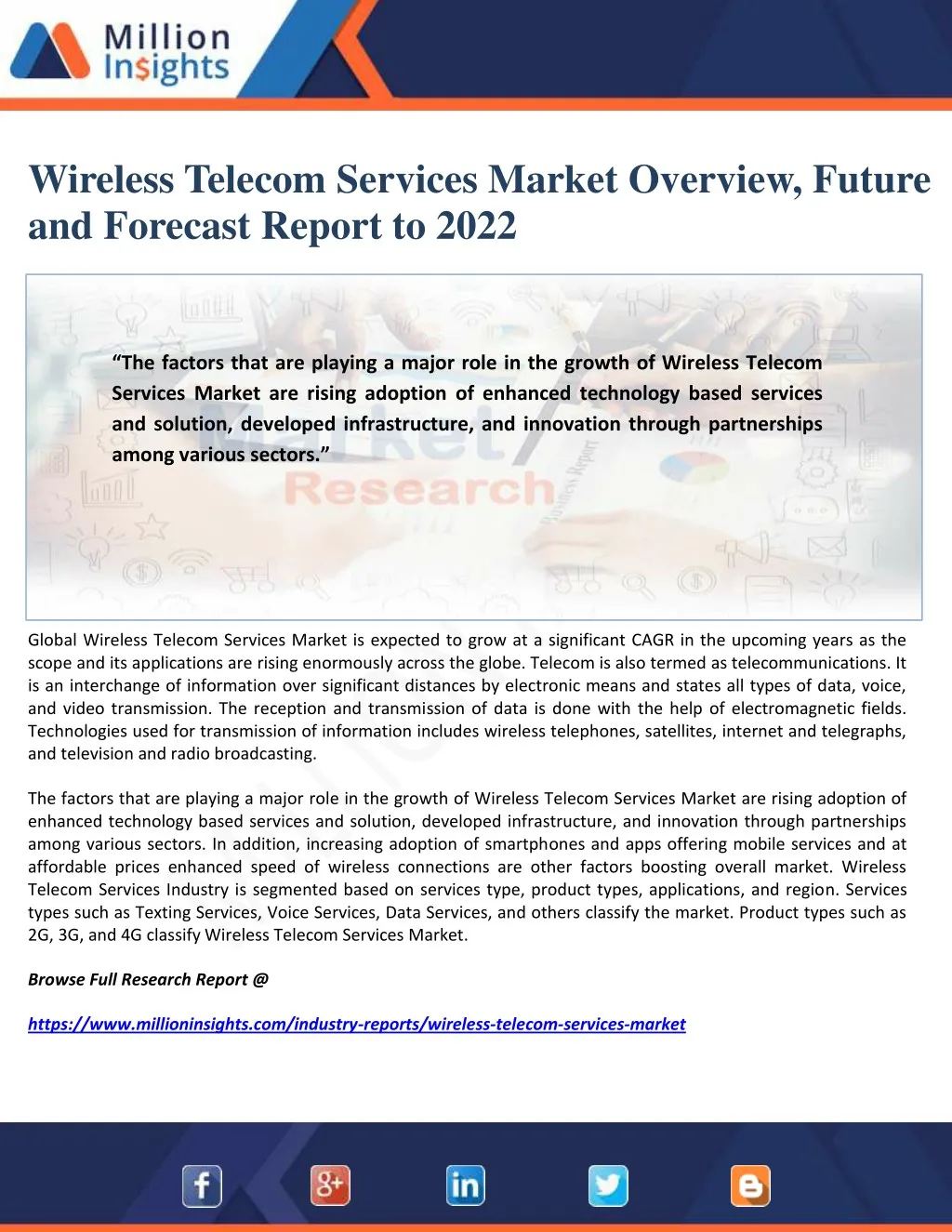 wireless telecom services market overview future