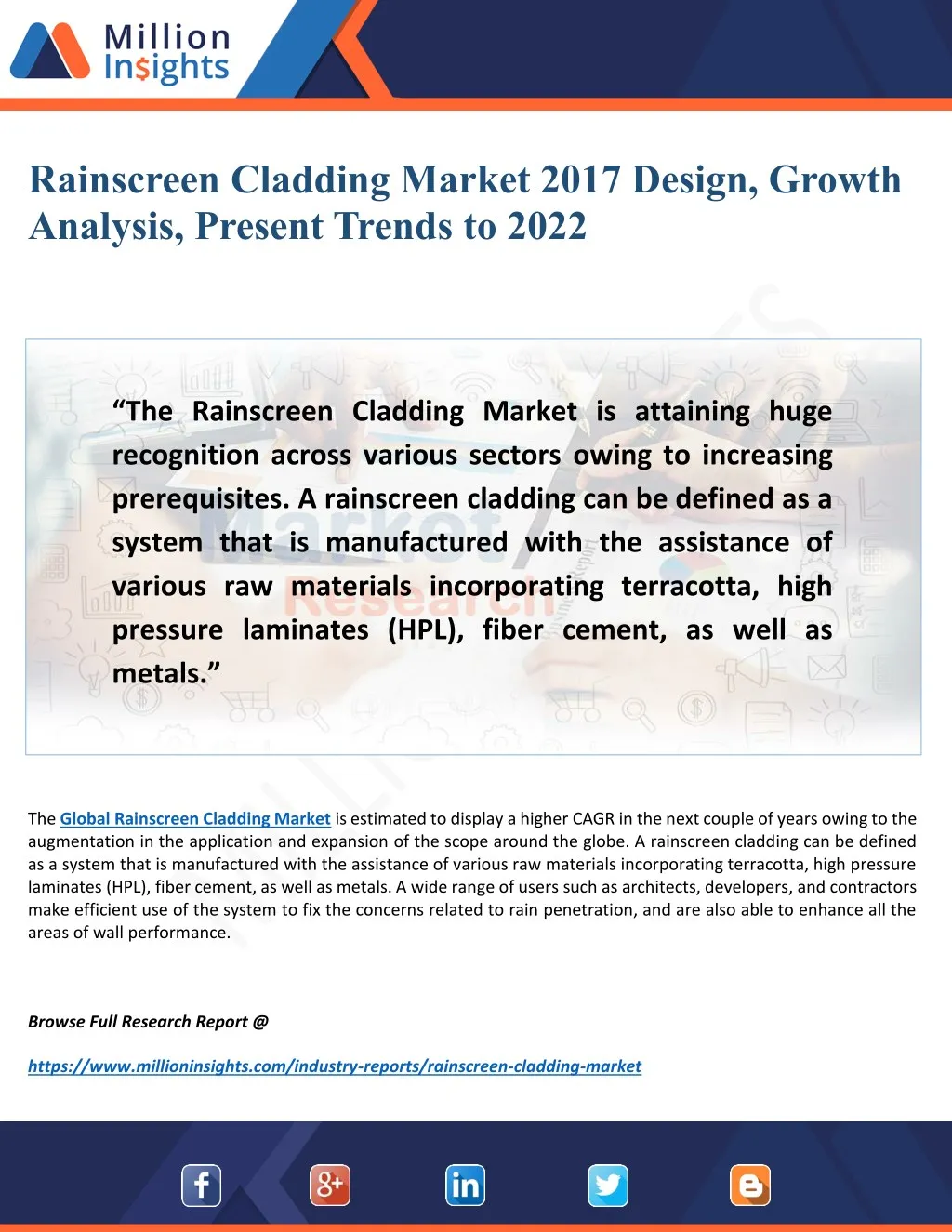 rainscreen cladding market 2017 design growth