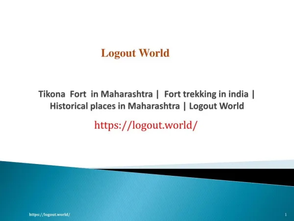Tikona Fort in Maharashtra | Fort trekking in india | Historical places in Maharashtra | Logout World