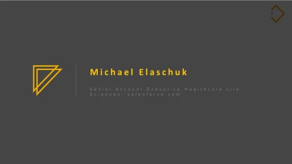 Michael Elaschuk (Salesforce) - Former Senior National Account Executive, American Express
