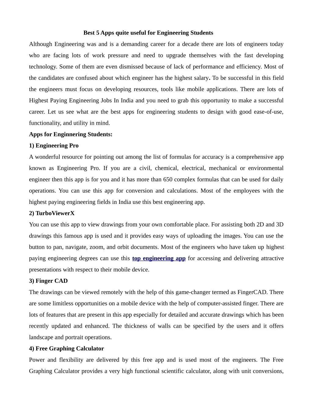 best 5 apps quite useful for engineering students