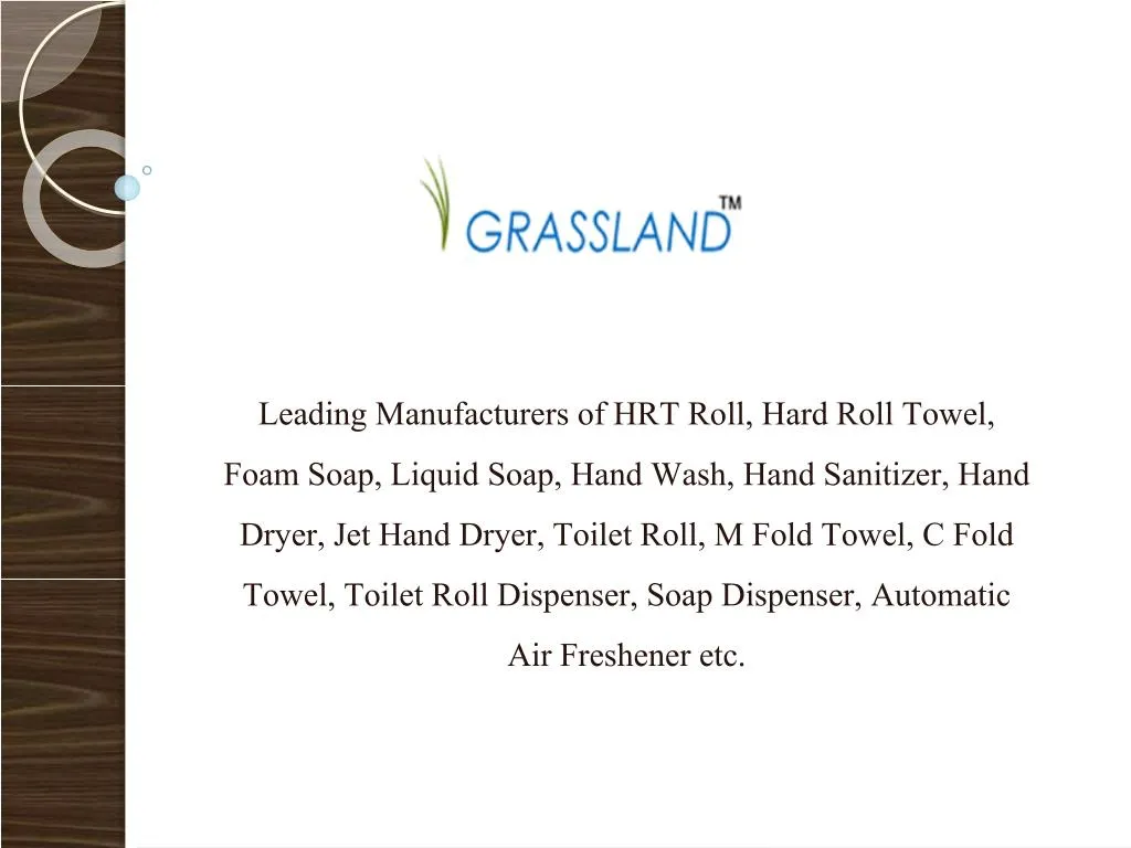 leading manufacturers of hrt roll hard roll towel