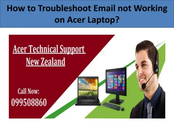 How to Troubleshoot Email not working on Acer Laptop?