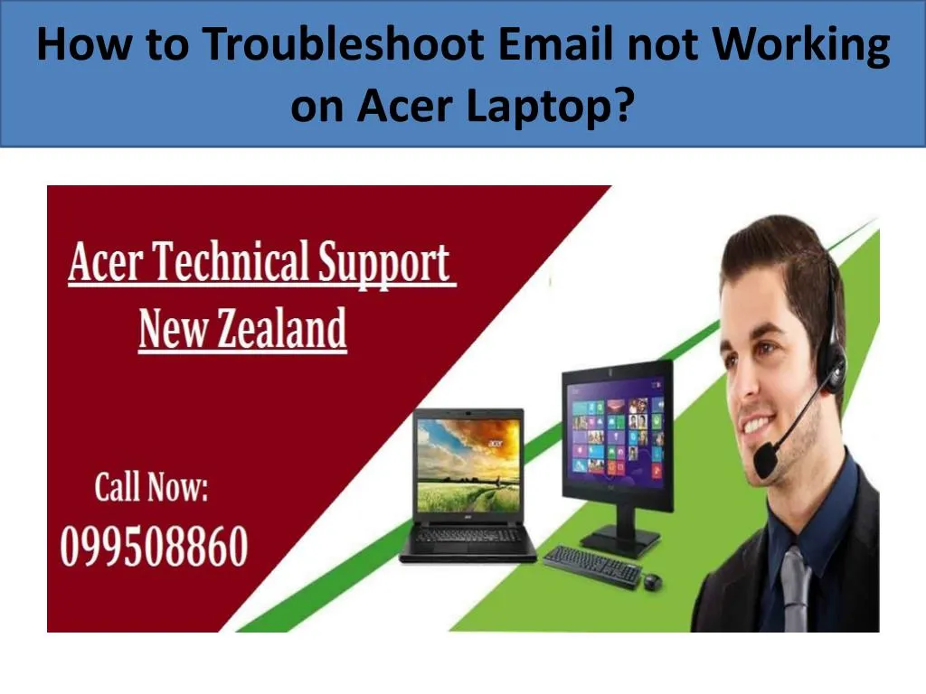 how to troubleshoot email not working on acer laptop