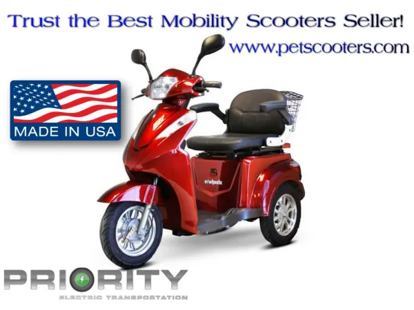 Trust the Best Mobility Scooters Seller!
