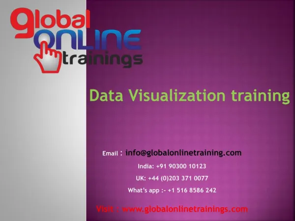 Data visualization training | Data visualization online training-GOT