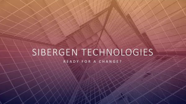 Sibergen Managed IT Services