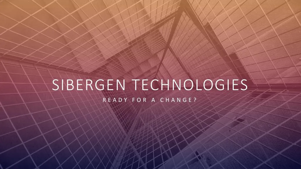 sibergen technologies