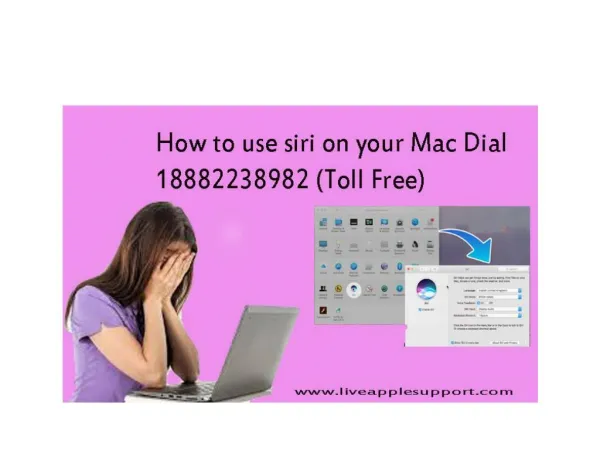 How to use siri on your mac dial -18882238982 (Toll Free)