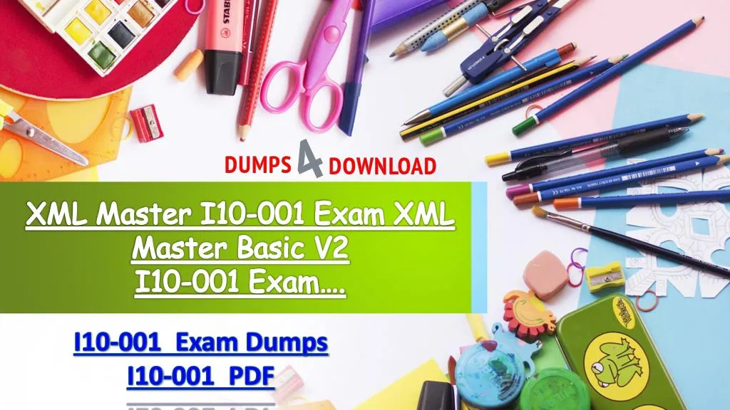 xml master i10 001 exam xml master basic