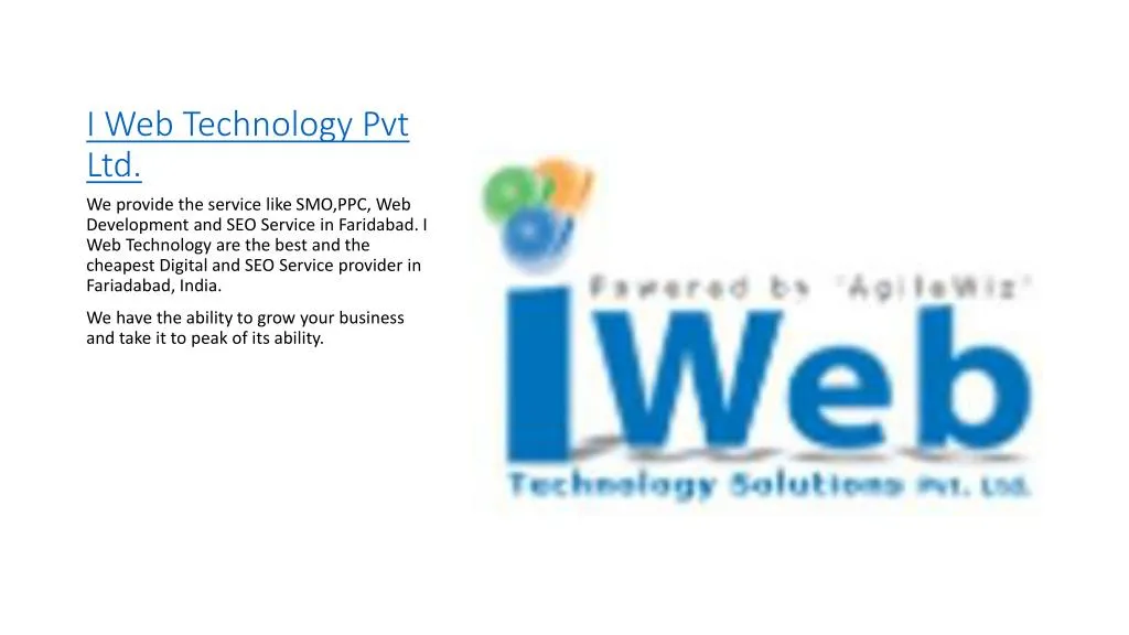 i web technology pvt ltd