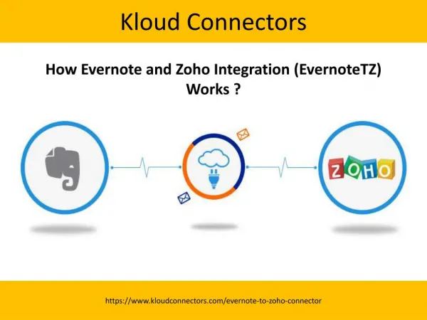 Evernote Zoho CRM Integration