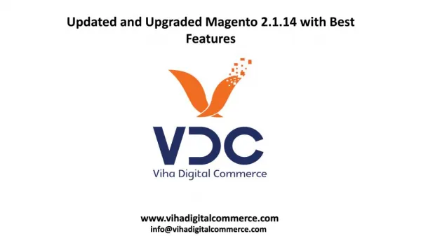 Updated and Upgraded Magento 2.1.14 with Best Features