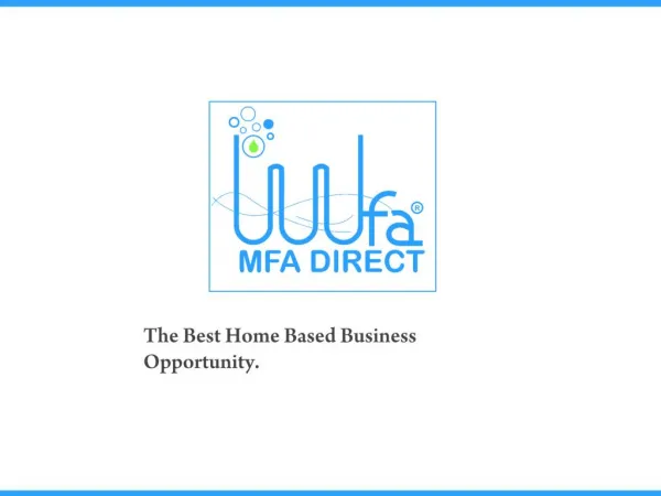 MFAdirect Business Plan || MLM Business Plan || Direct Selling Companies